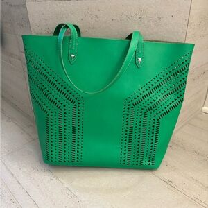 💚Stella & Dot Green Tote Bag💚